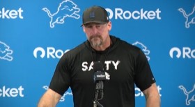 Dan Campbell on Lions game with Eagles Sunday night