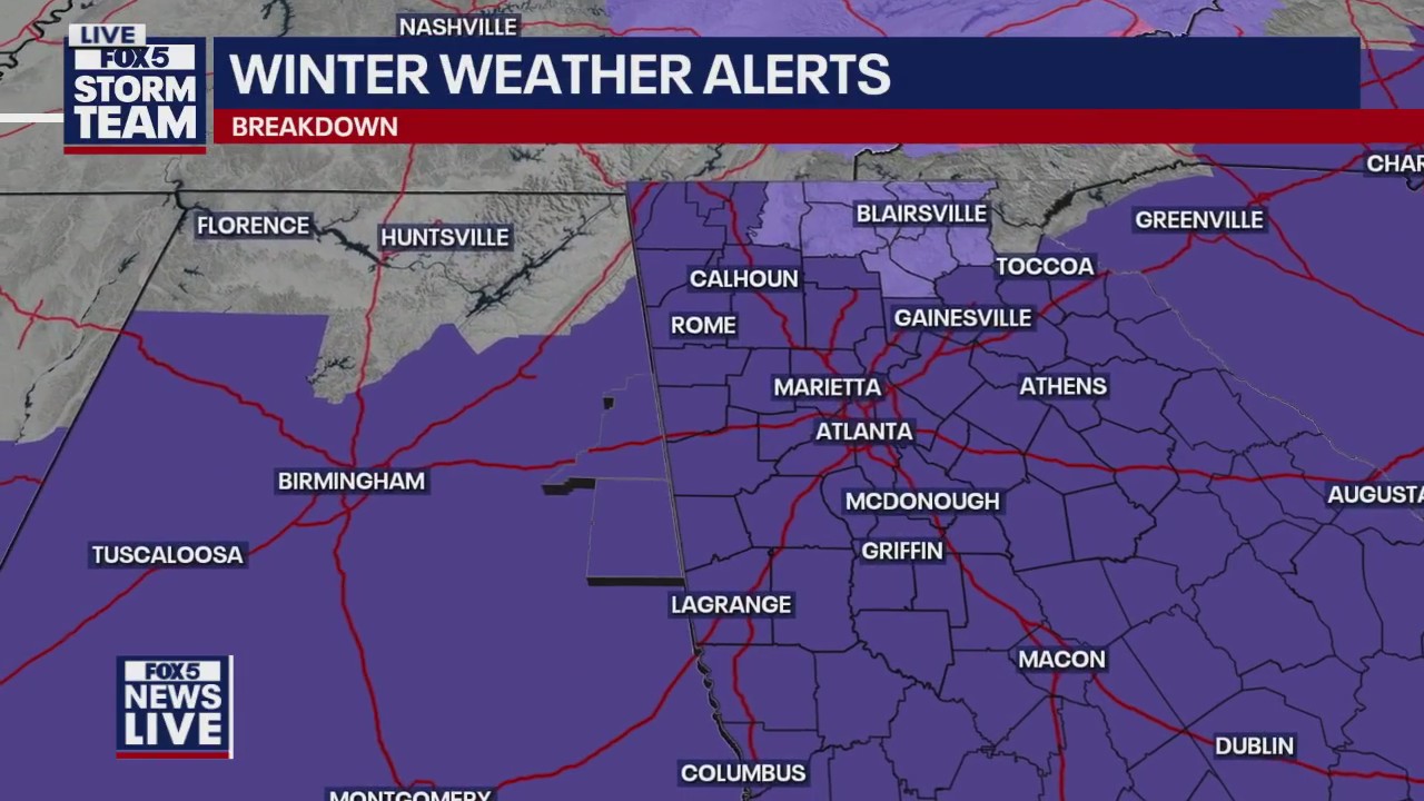 Monday afternoon forecast