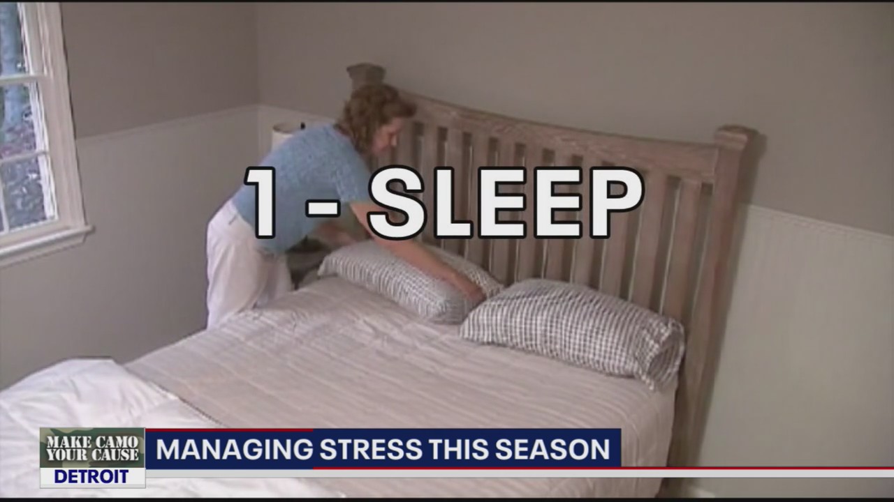 Holiday stress can be reduced with three key steps