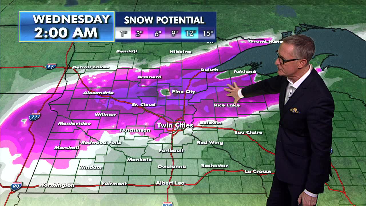 Rain turns to snow as wind remains a factor