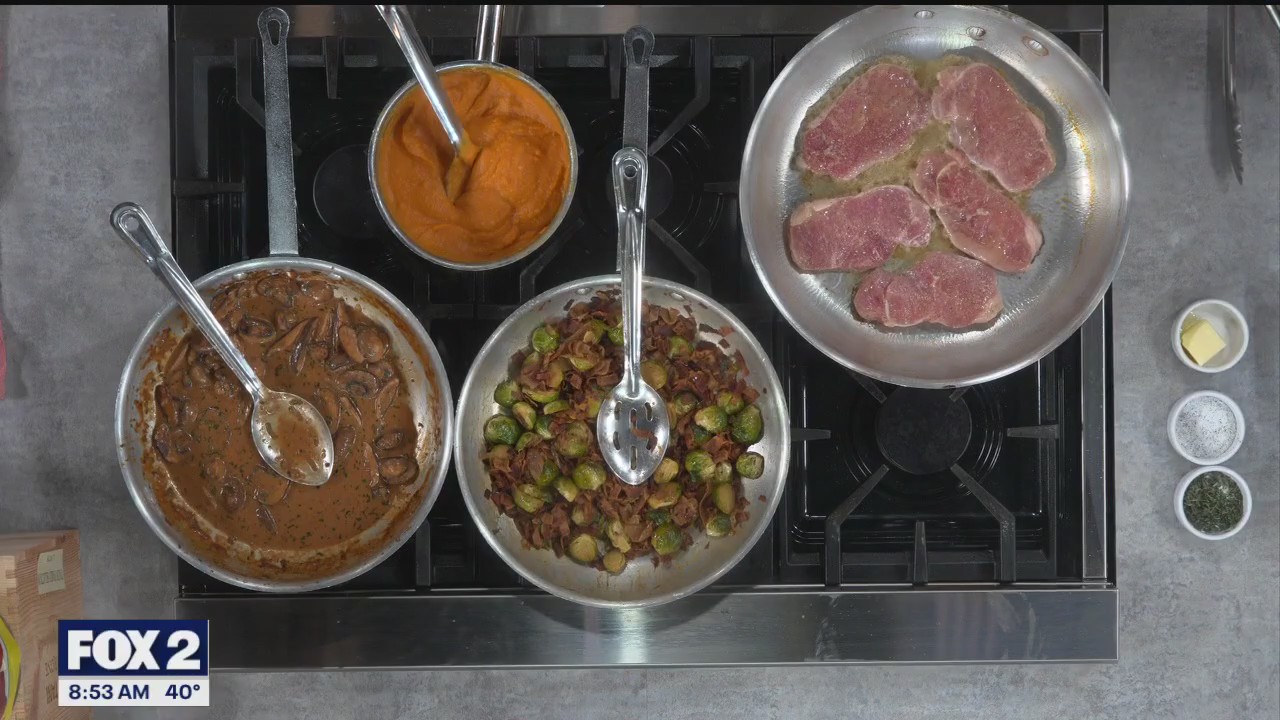 Andiamo's Chef Jim Oppat makes autumn inspired dish