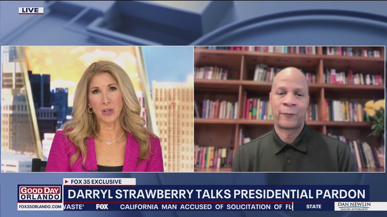 Darryl Strawberry receives pardon from President Trump