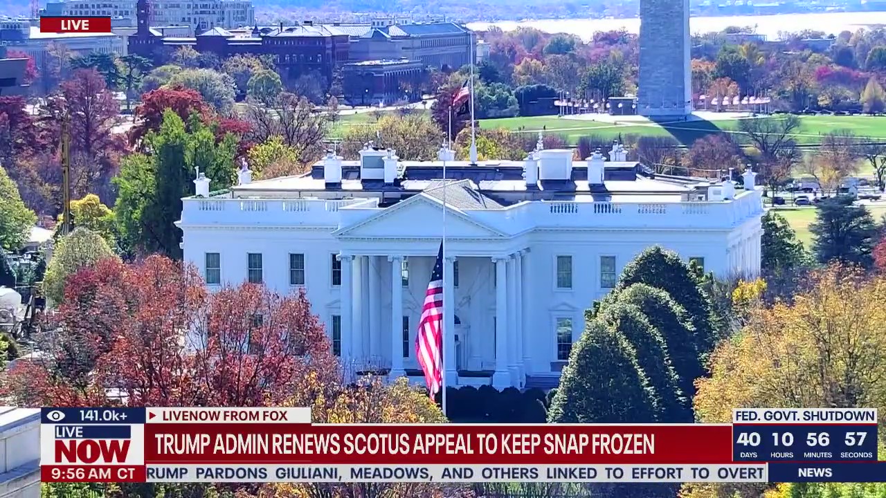 Trump admin renews SCOTUS appeal to keep full SNAP payments frozen