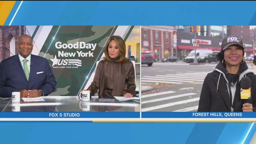 Snow flurries hit NYC