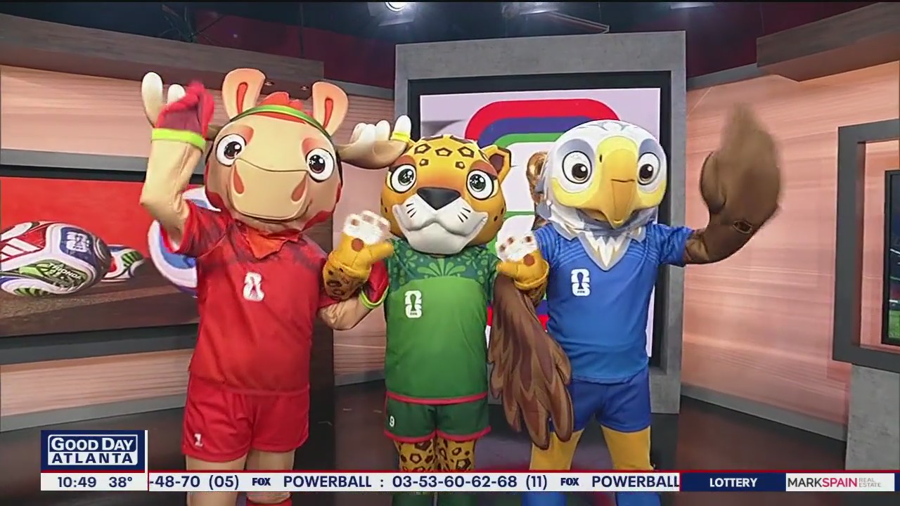 FIFA World Cup mascots visit Good Day