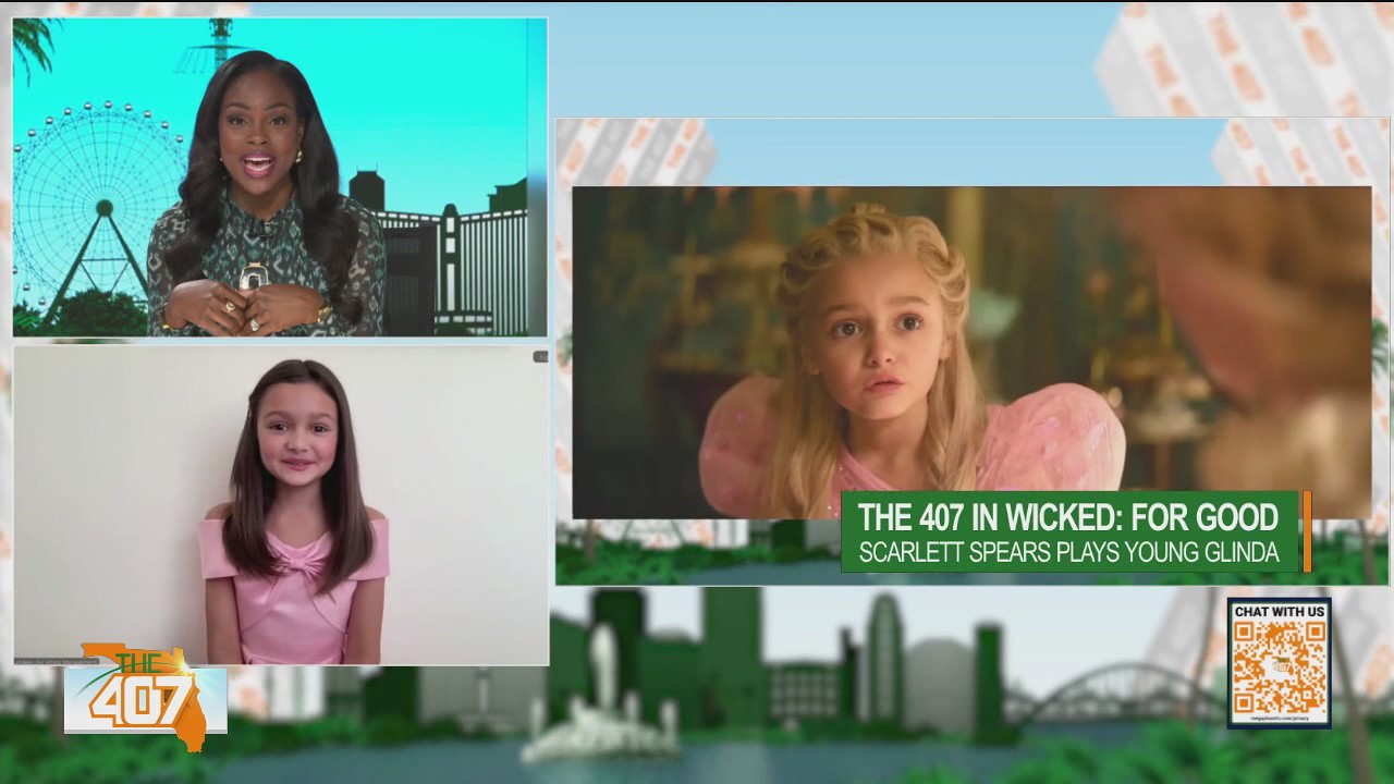 Orlando native plays young Glinda in Wicked: For Good