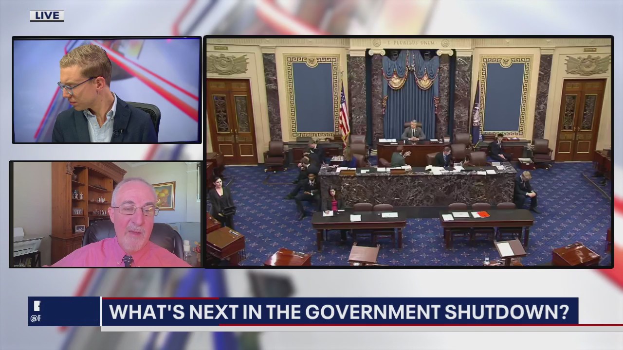 Senate Dems break rank, move to end gov. shutdown