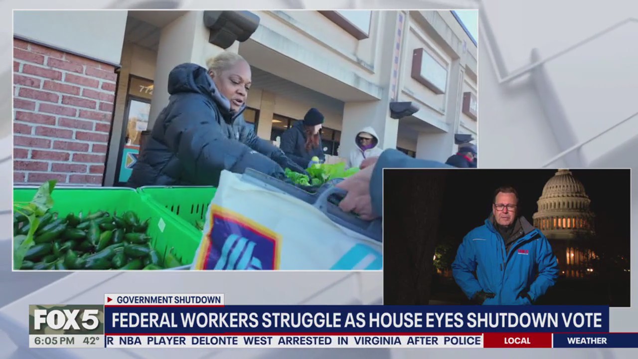 Federal workers anxiously await end to government shutdown