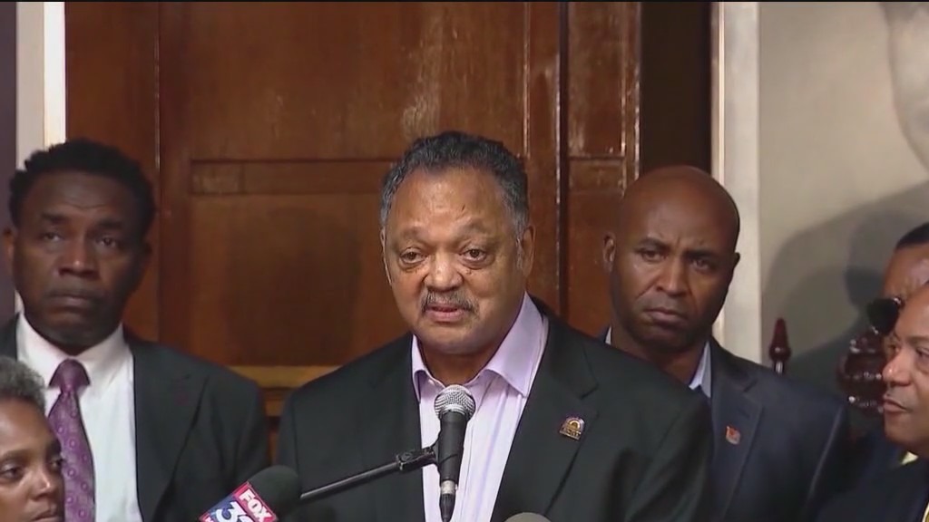 Rev. Jesse Jackson hospitalized in Chicago, family confirms