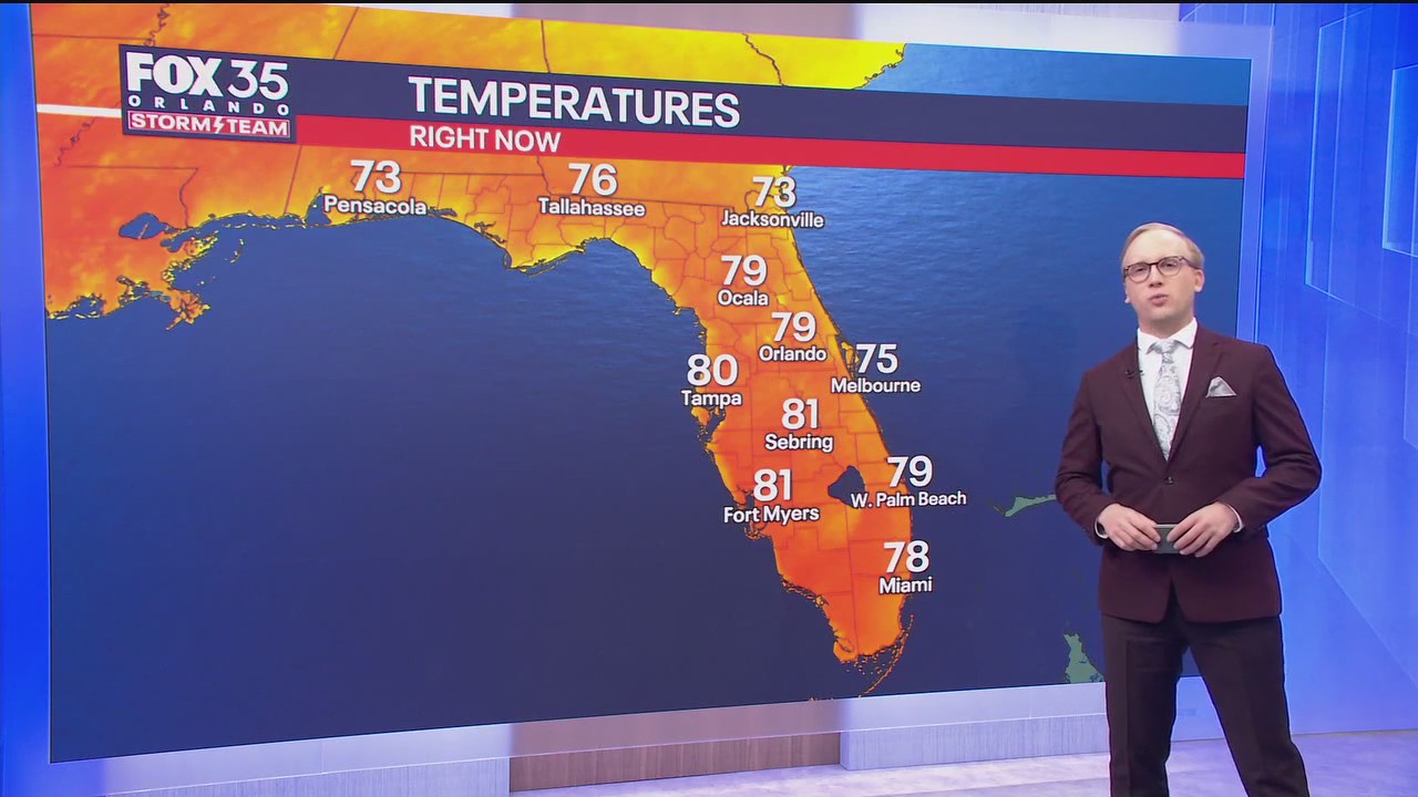 Orlando Weather PM Forecast: November 18, 2025