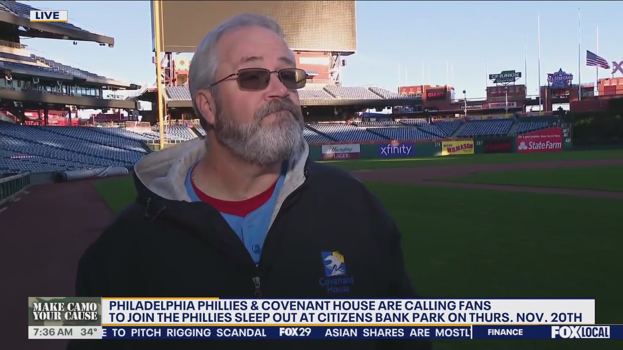 Sleep Out at Citizen Bank Park