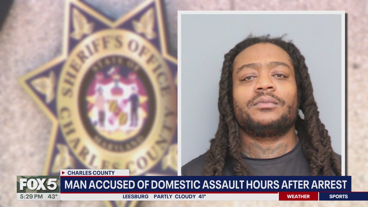 MD man arrested for domestic violence attacks victim again just hours after release from jail