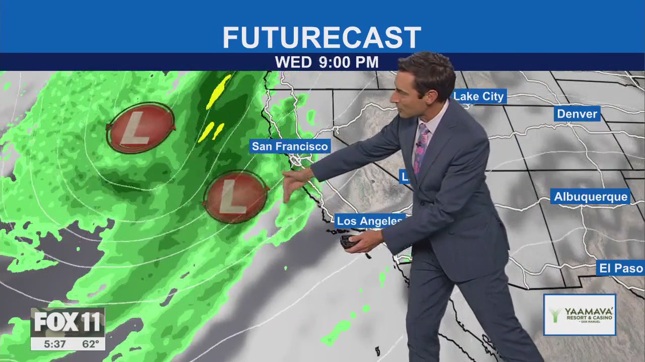 Weather Forecast for Monday, Nov. 10