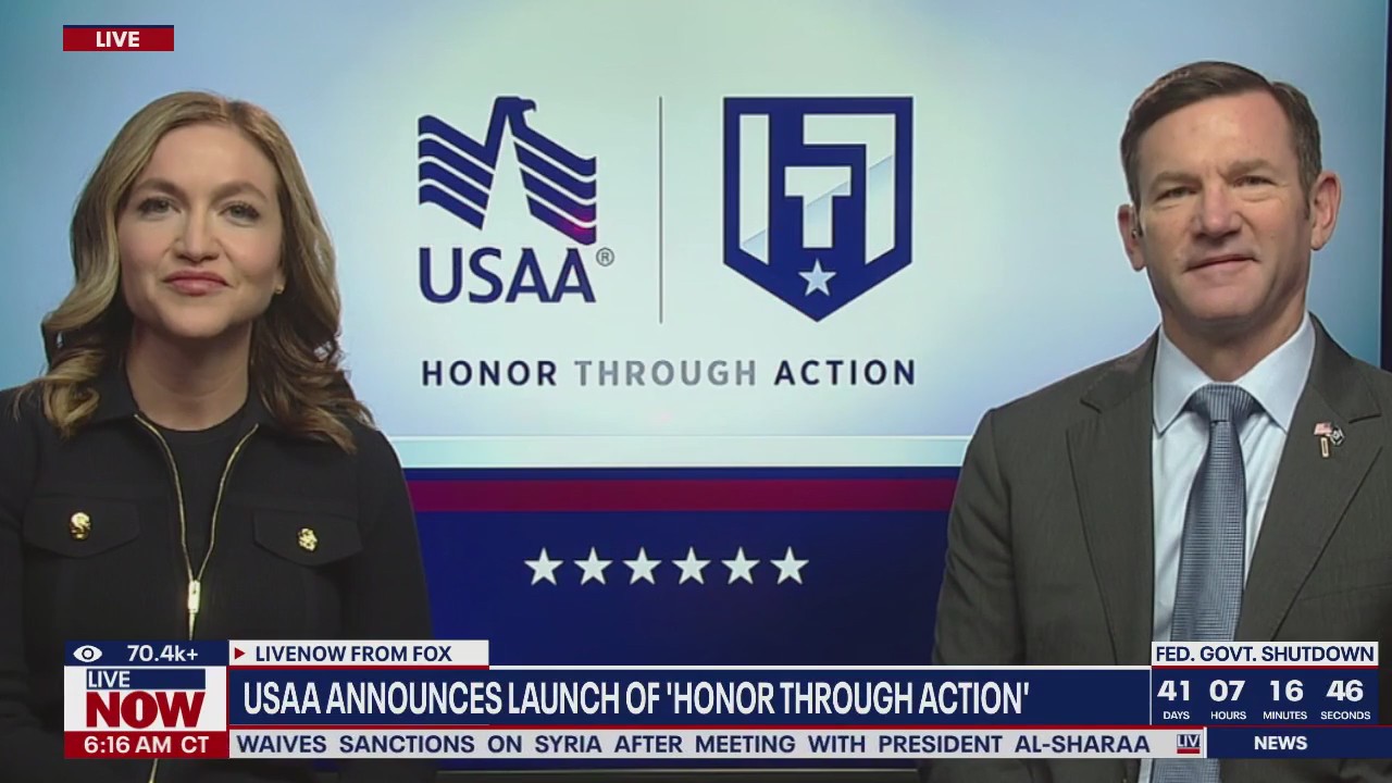 USAA announces launch of 'honor through action'