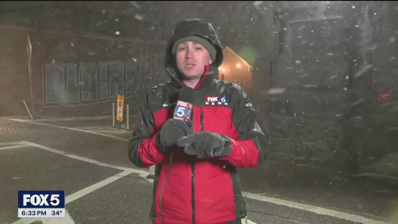 Snow in Blairsville Live on FOX 5