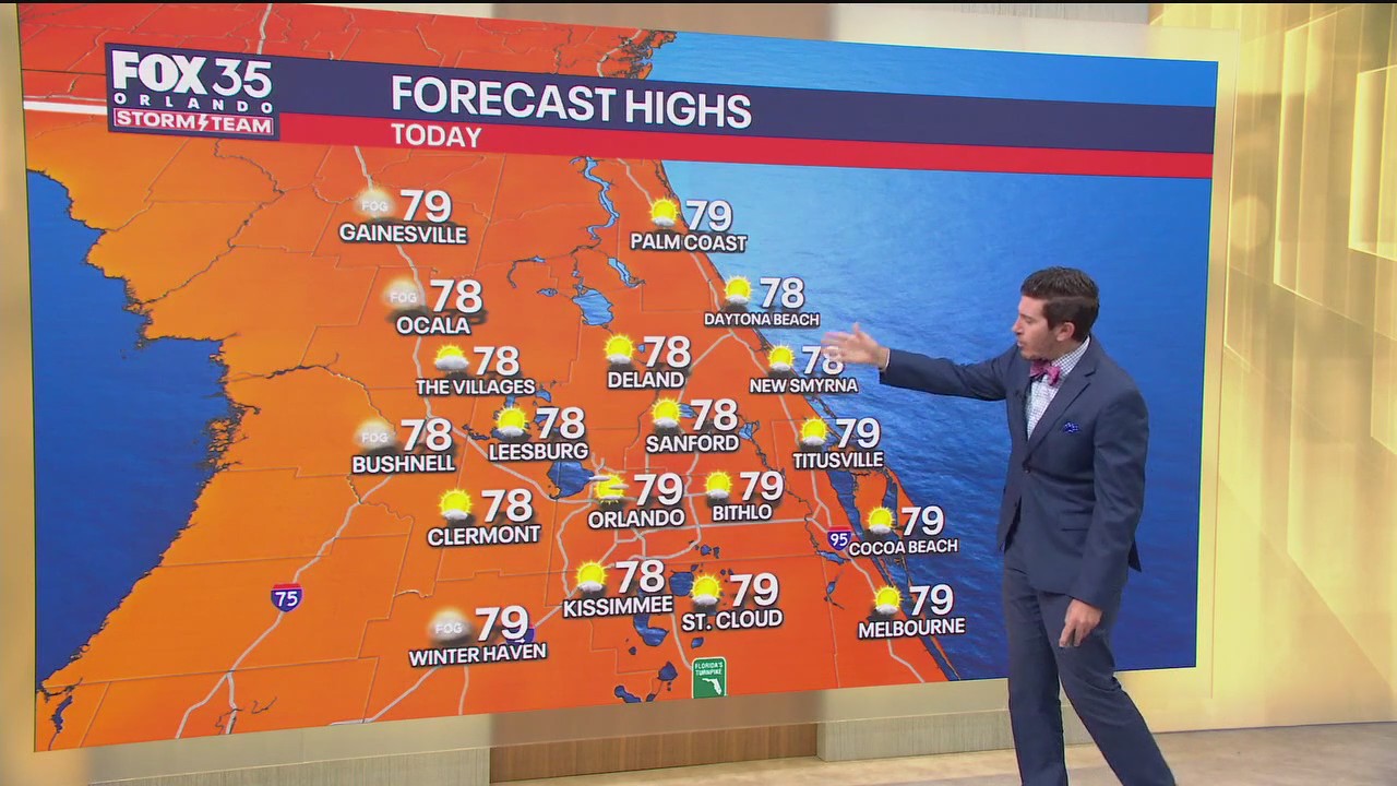 Orlando AM Weather Forecast: November 16, 2025