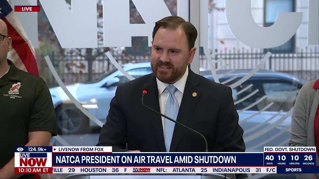 NATCA President speaks on shutdown, air travel delays