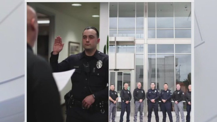 V nasilni nesreči po policijskem zasledovanju v Alhambri umrla policist in ženska, dva ranjena