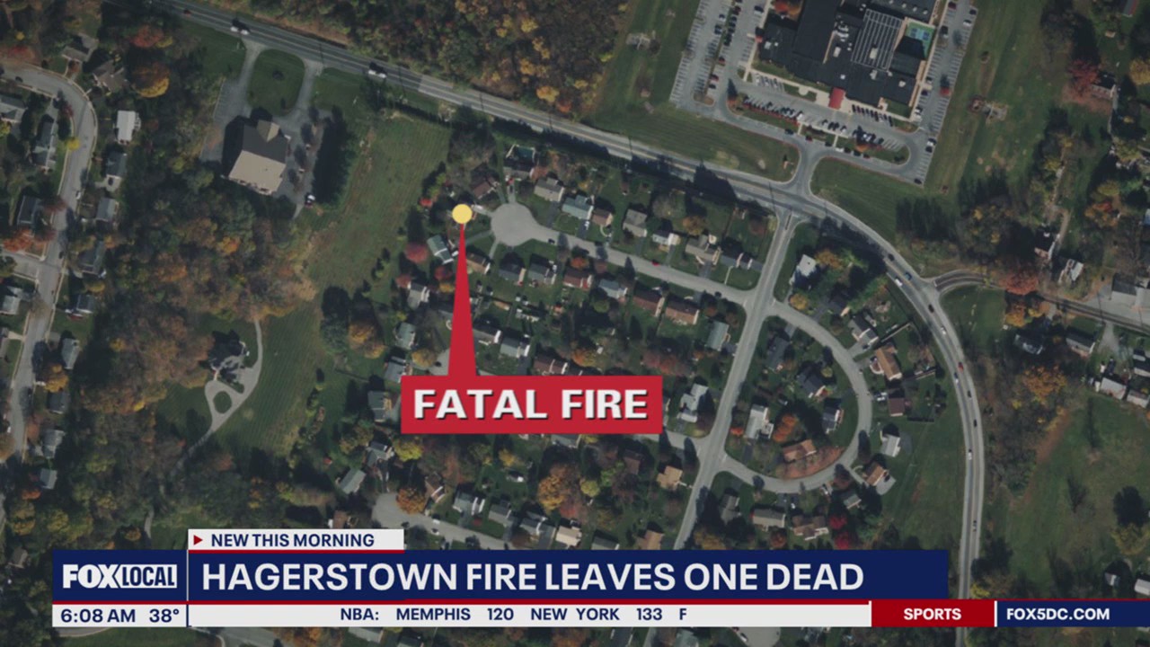 1 dead in Hagerstown house fire