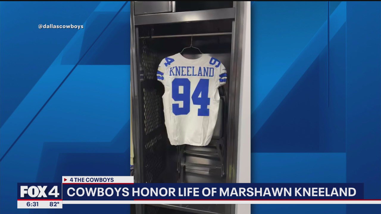 Cowboys Honor Life of Marshawn Kneeland ahead of MNF