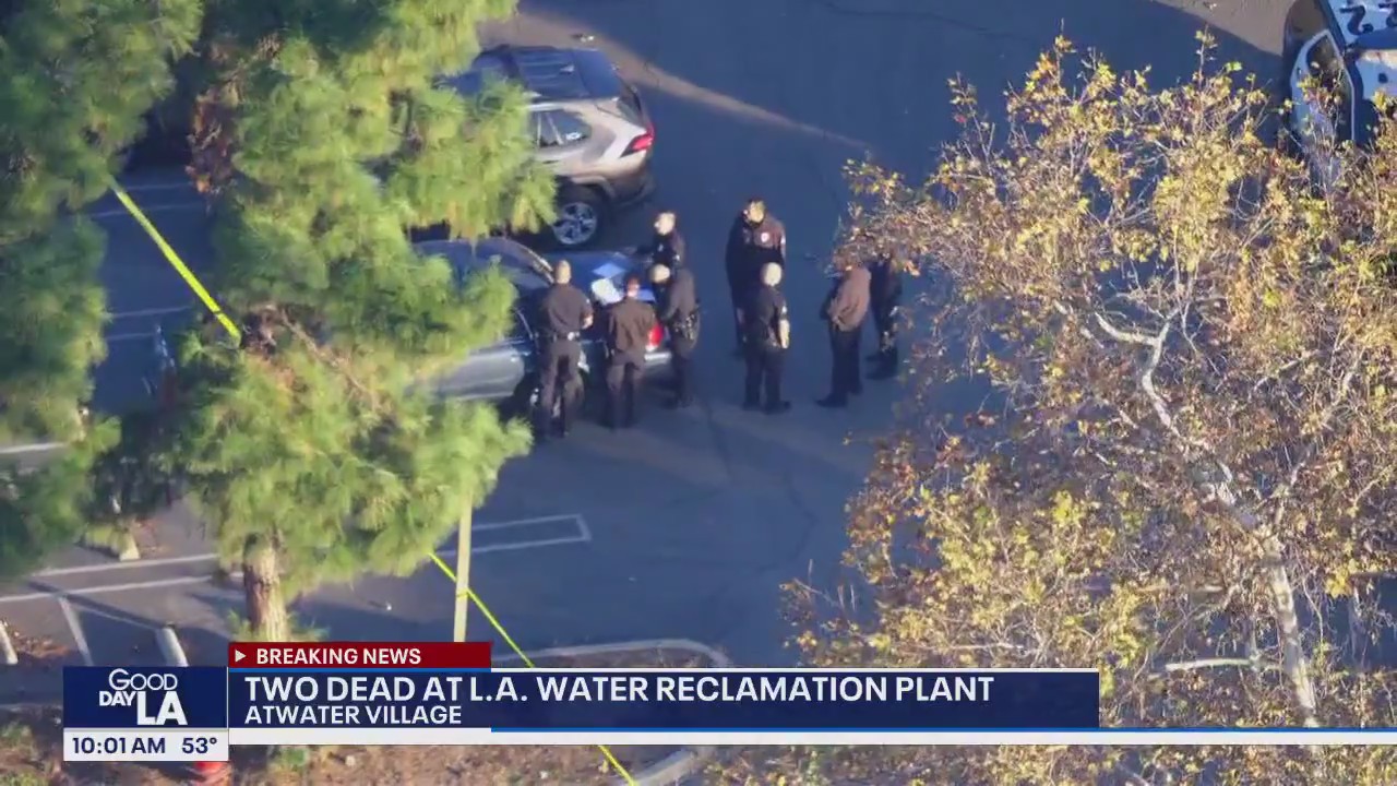 Double shooting under investigation at LA water plant | FOX 11 Los Angeles