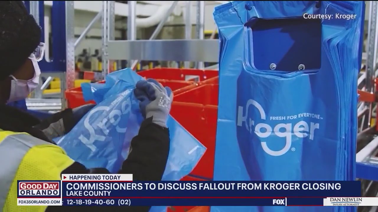Lake County commissioners to discuss fallout from Kroger closure
