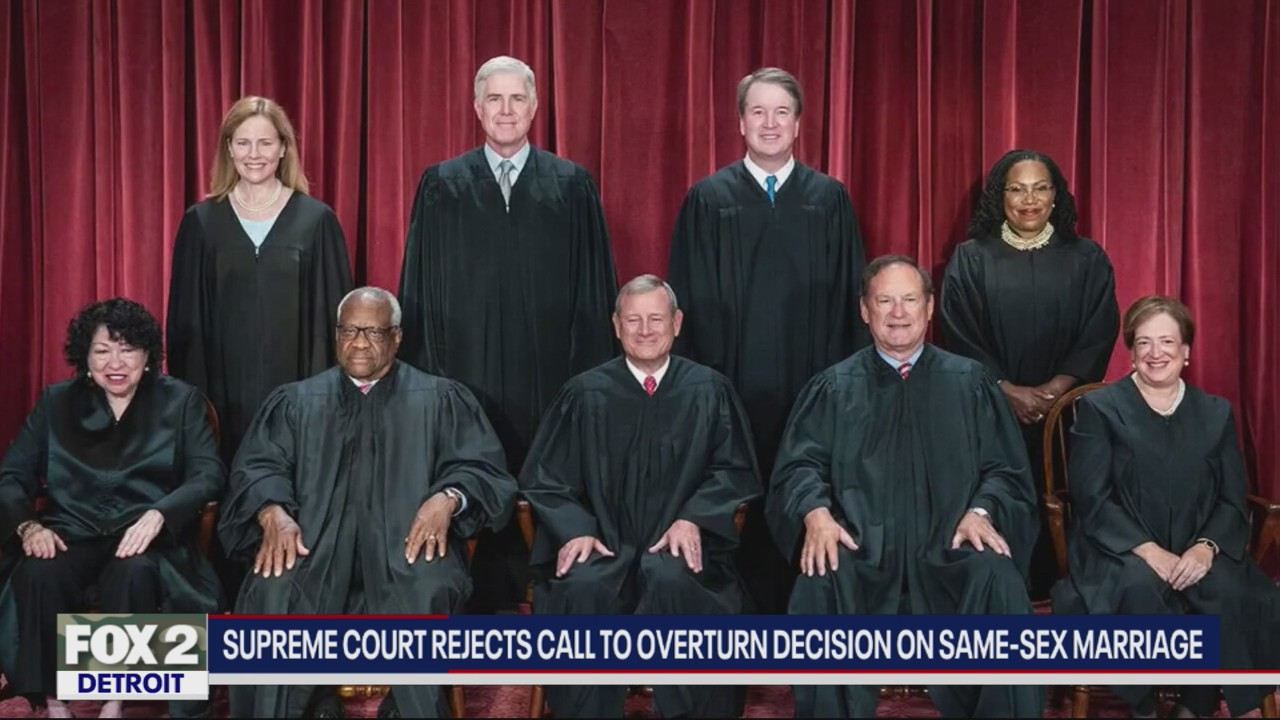 Supreme Court denies appeal to overturn same-sex marriage