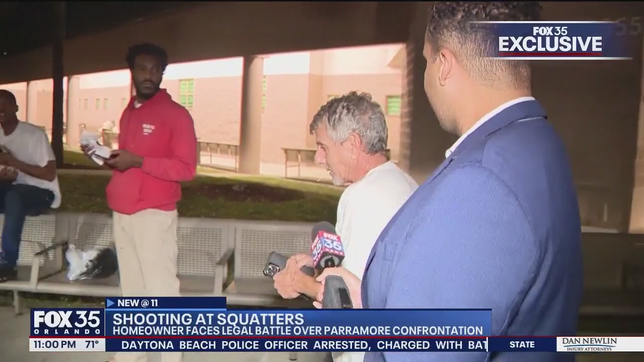 Property owner accused of shooting at squatters