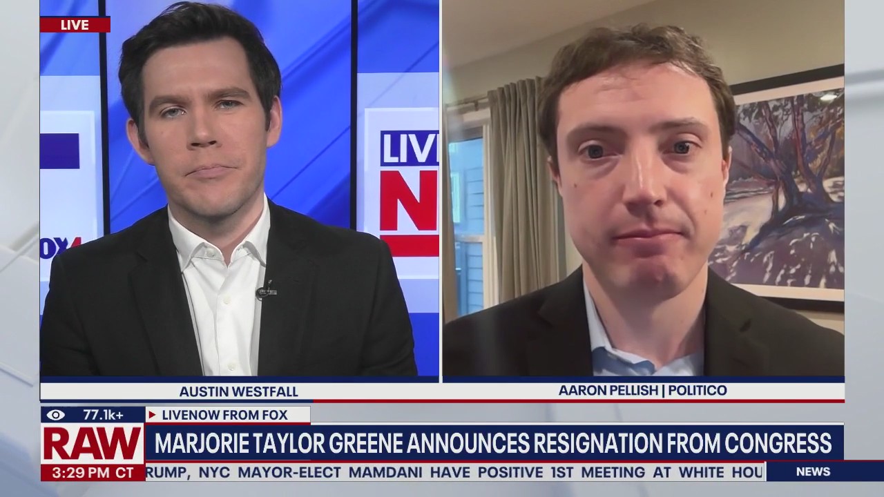 MTG announces resignation from Congress