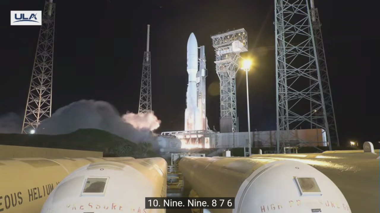 ULA Atlas V rocket launch from Cape Canaveral