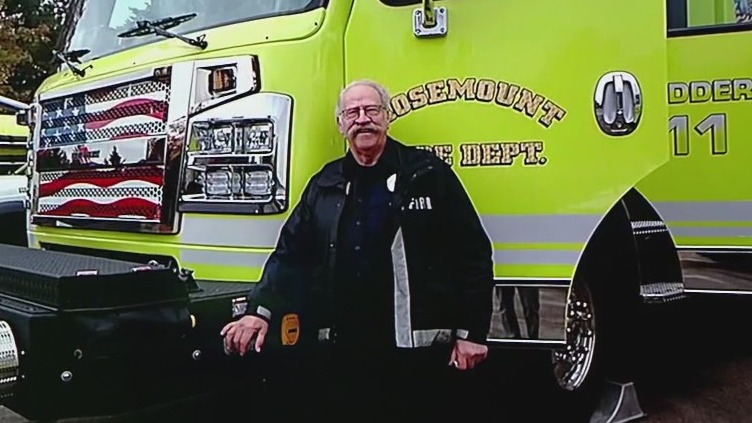 Minnesota’s longest-serving firefighter honored