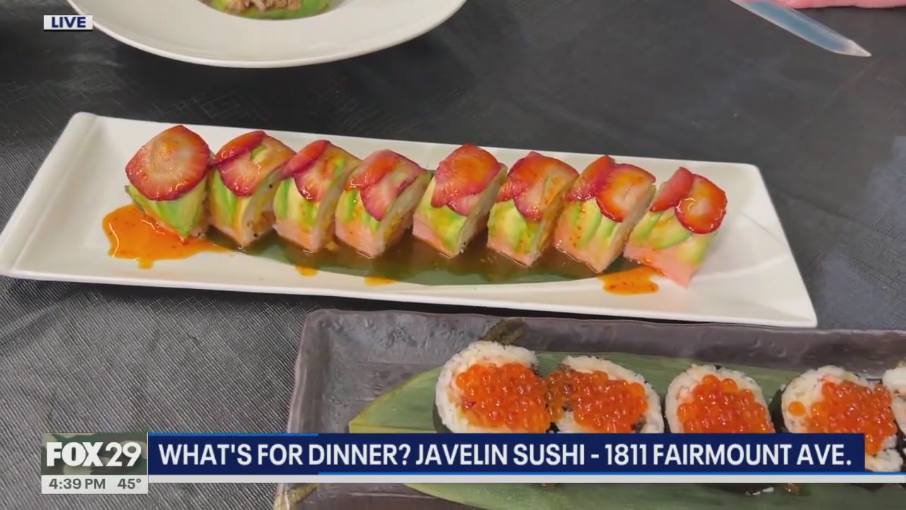 FOX 29 Behind The News: What's For Dinner? - Javelin Sushi