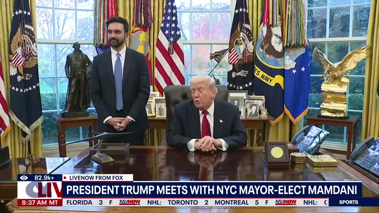 Reaction: Trump meets with NYC Mayor-Elect Mamdani