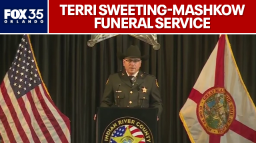 Sheriff Eric Flowers honors deputy killed in Vero Beach