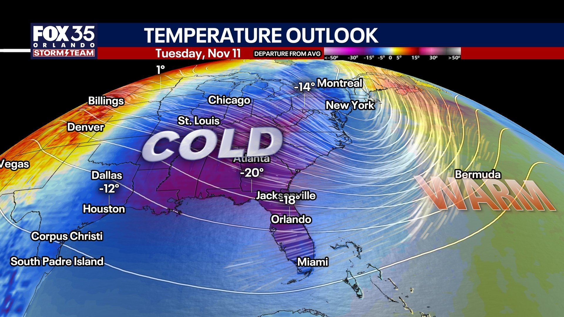 Orlando Weather Forecast: Near-record cold to slam Florida